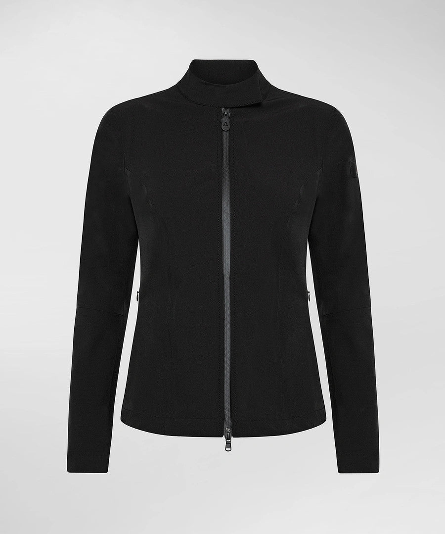 Peuterey Giubbino Bomber Donna Nylon Stretch Nero