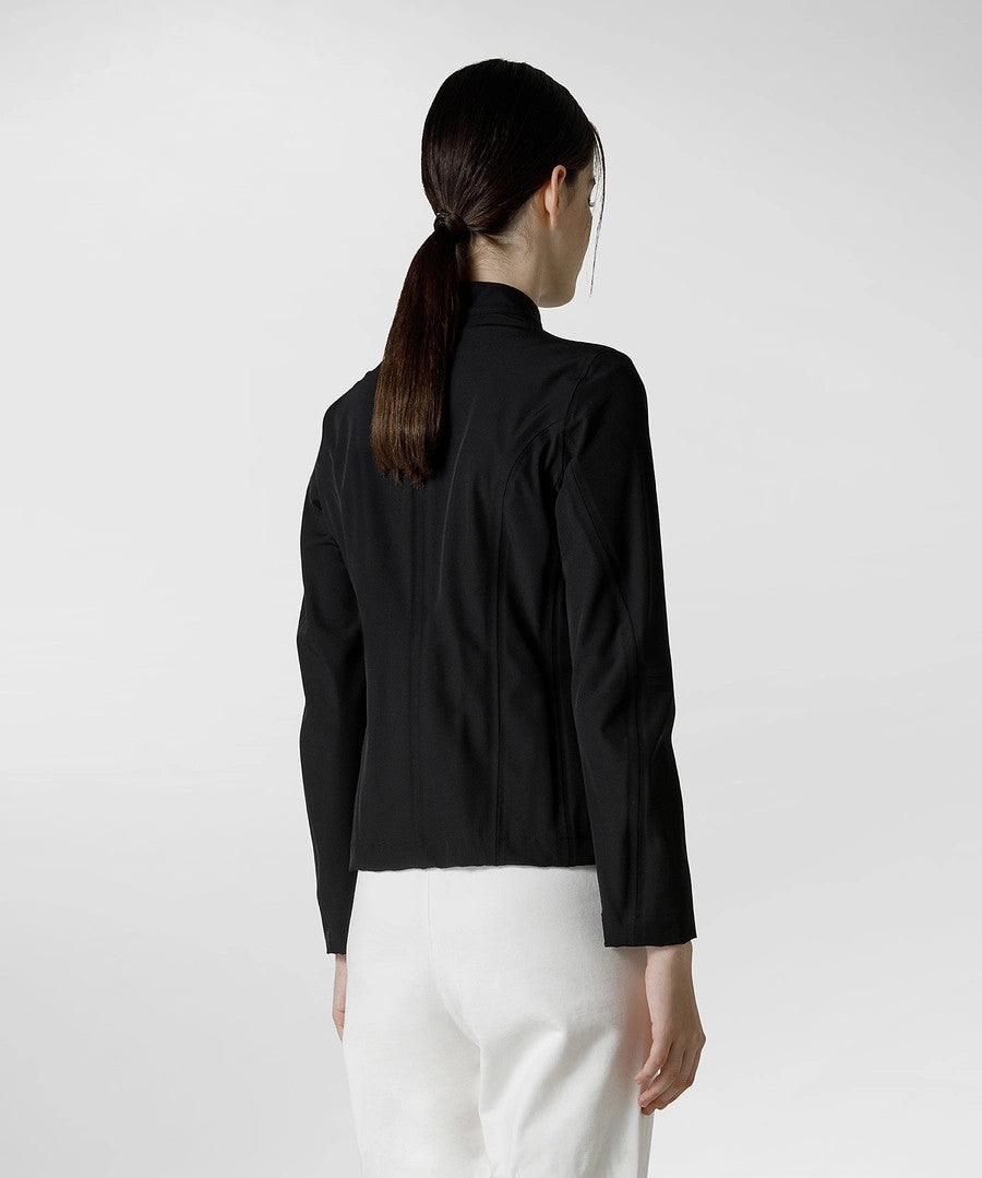 Peuterey Giubbino Bomber Donna Nylon Stretch Nero