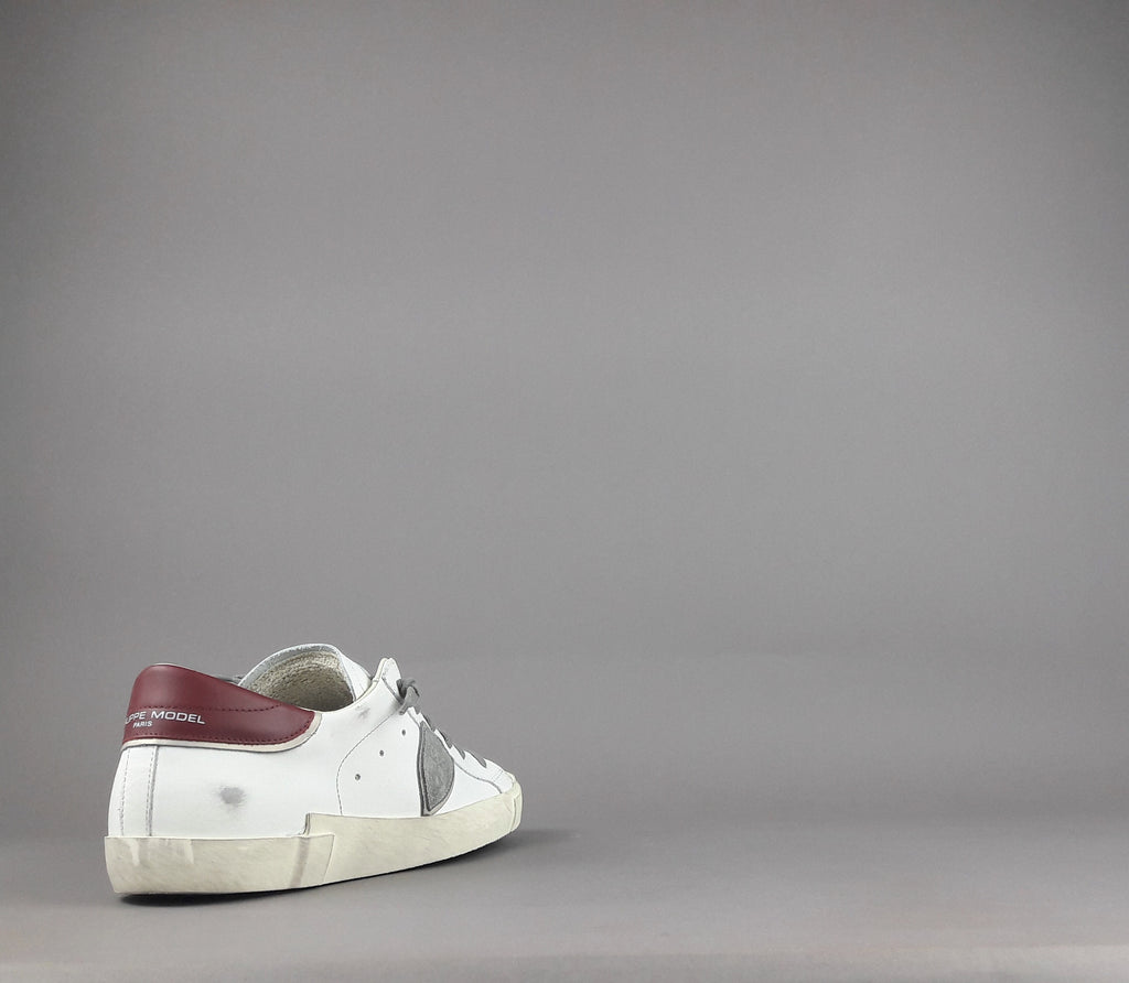 Philippe Model Paris x Uomo Pelle Bianco