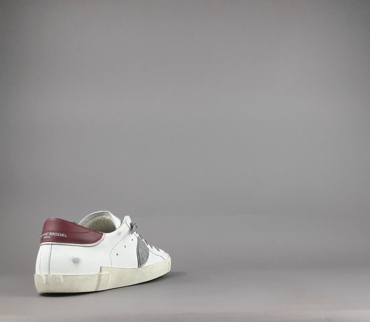 Philippe Model Paris x Uomo Pelle Bianco