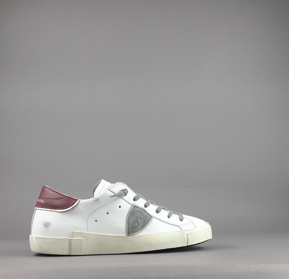 Philippe Model Paris x Uomo Pelle Bianco