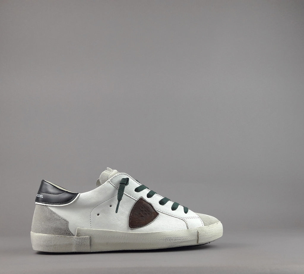 Philippe Model Paris x Uomo Pelle Bianco