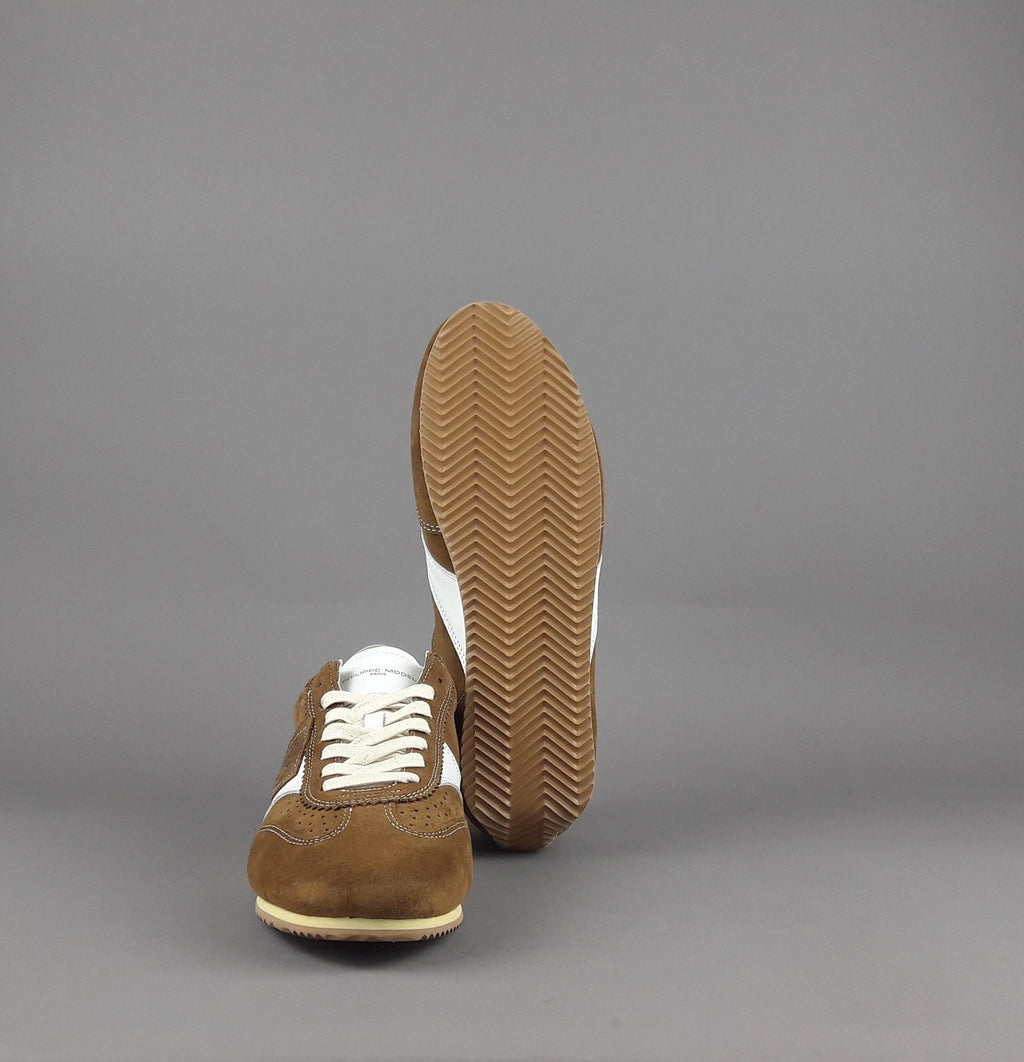 Philippe Model Planche Uomo Camoscio Marrone Chiaro