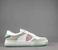 Philippe Model Sneakers Donna Lyon Microfibra Vegan Bianco Verde Tiffany