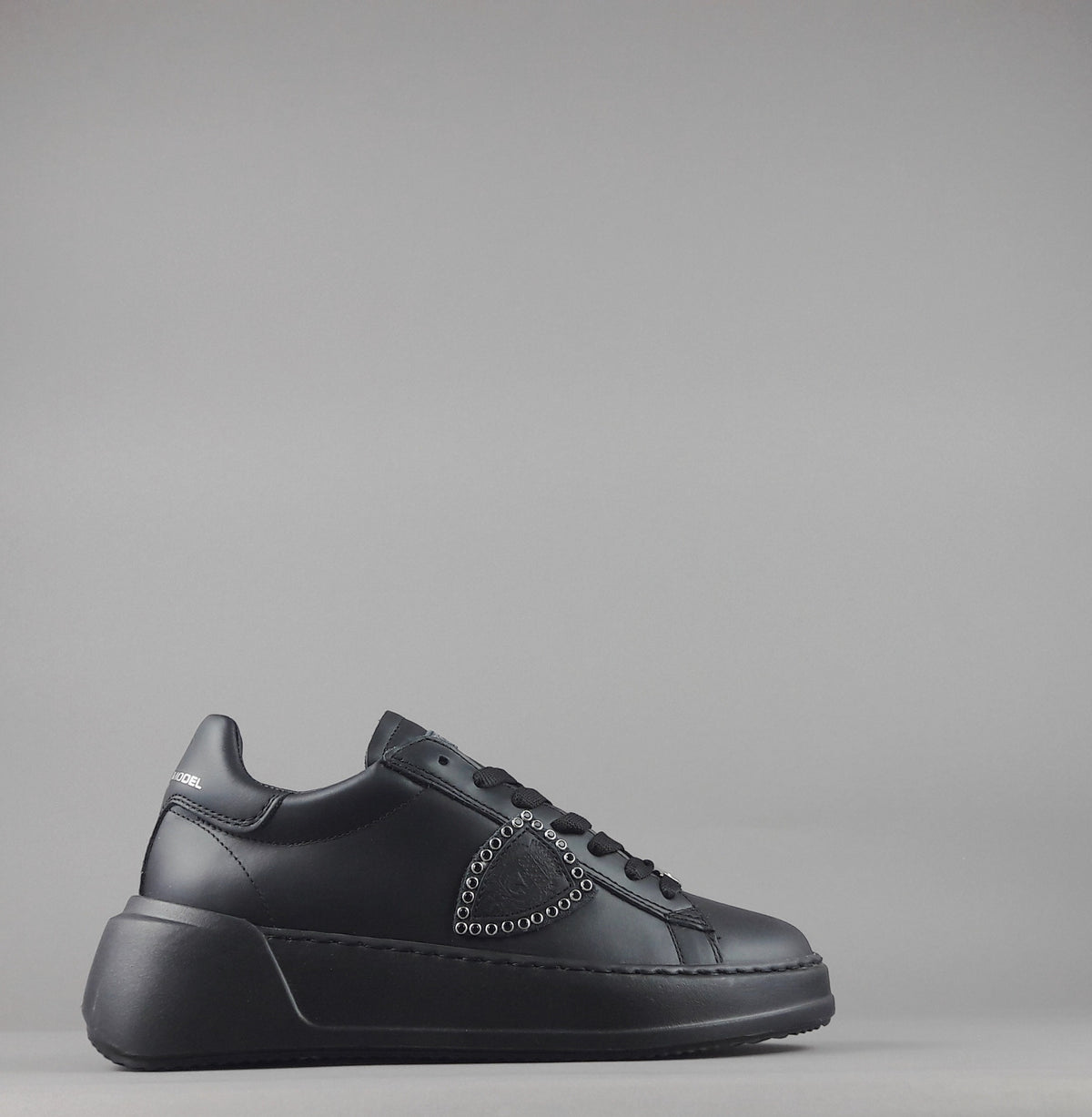 Philippe Model Sneakers Donna New Temple Pelle Nero