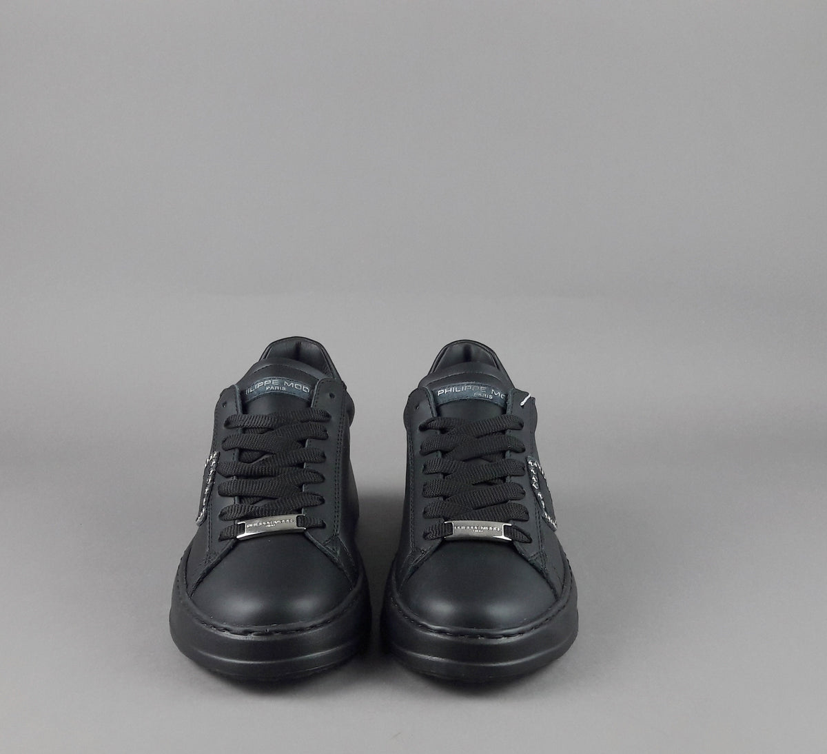 Philippe Model Sneakers Donna New Temple Pelle Nero