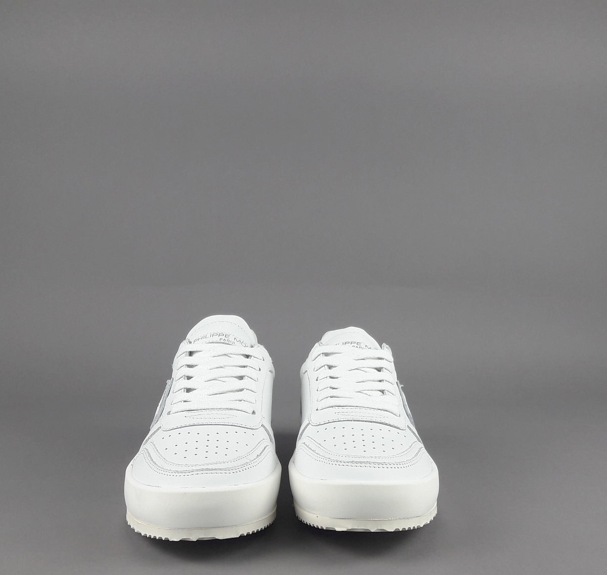 Philippe Model Sneakers Donna Nice Pelle Bianco Spoiler Bianco