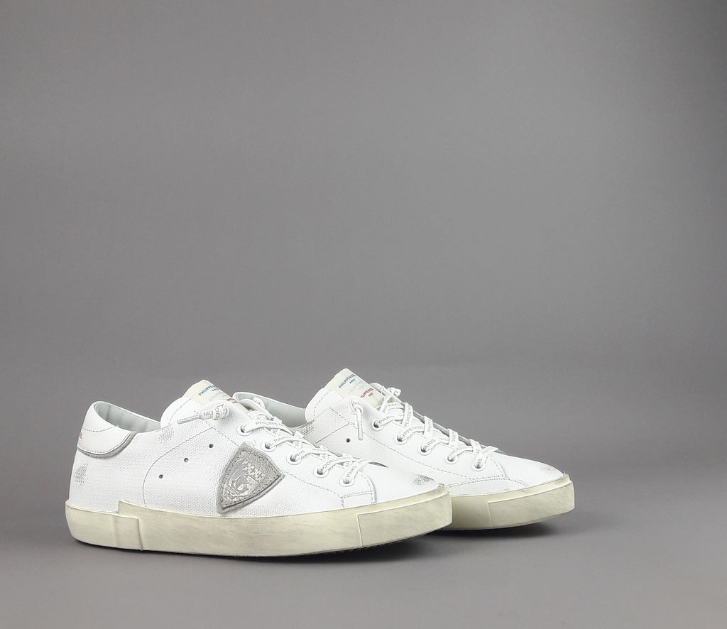 Philippe Model Sneakers Uomo Paris Pelle Bianco