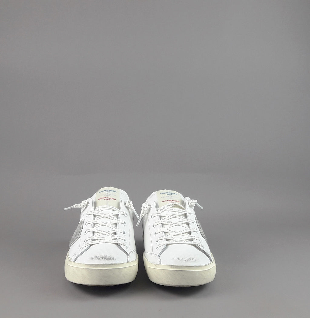 Philippe Model Sneakers Uomo Paris Pelle Bianco