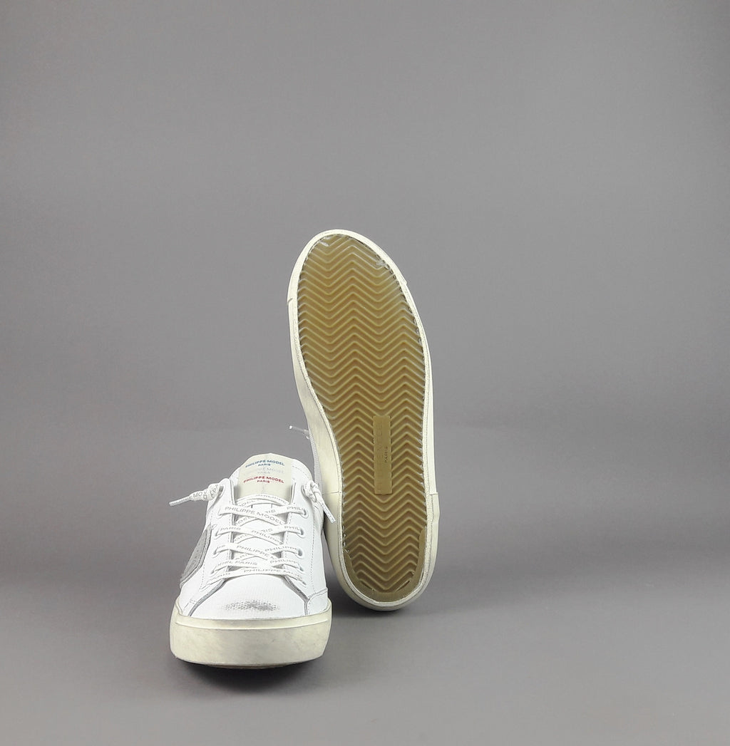 Philippe Model Sneakers Uomo Paris Pelle Bianco