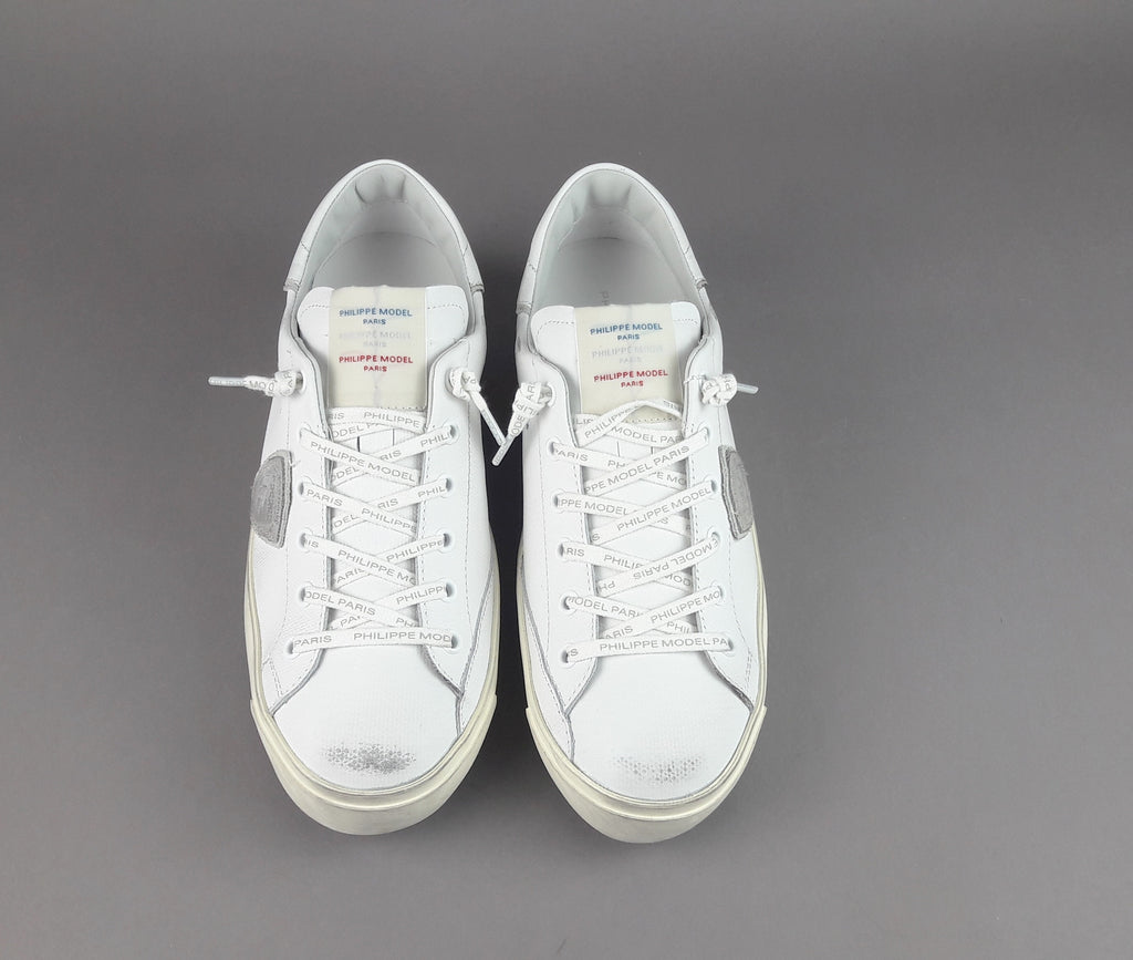 Philippe Model Sneakers Uomo Paris Pelle Bianco