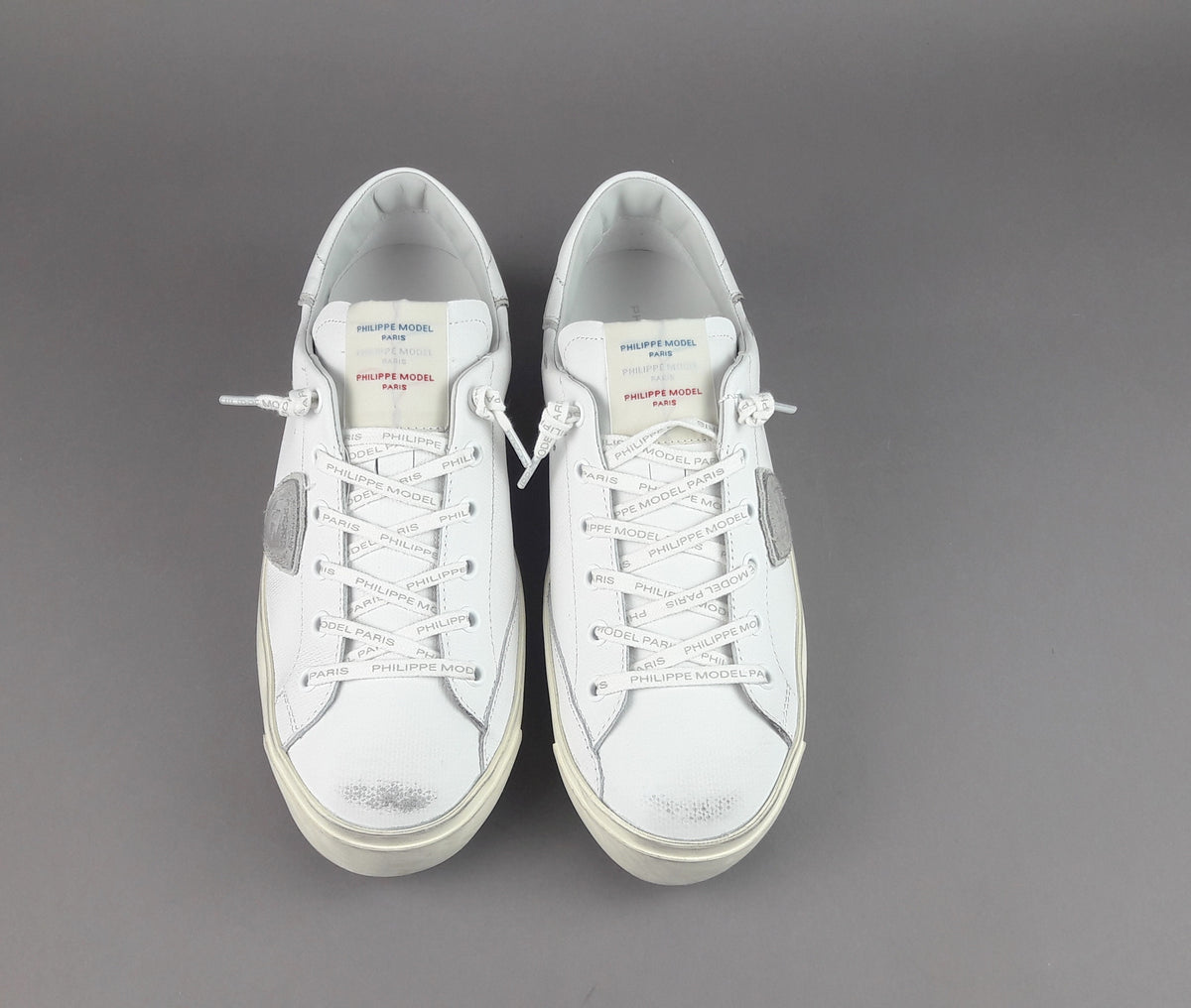 Philippe Model Sneakers Uomo Paris Pelle Bianco