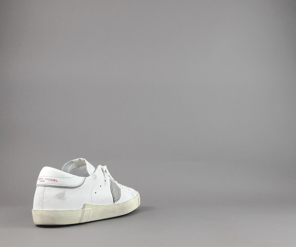 Philippe Model Sneakers Uomo Paris Pelle Bianco