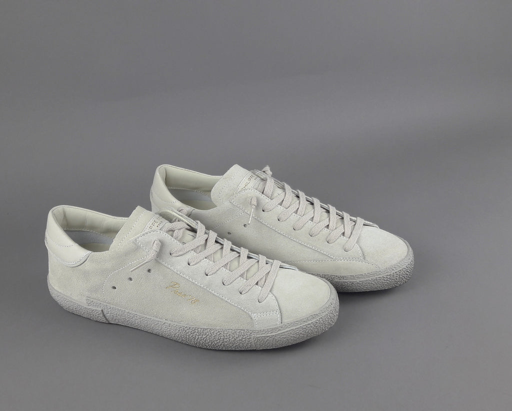 Philippe Model Sneakers Uomo Paris x Camoscio Ghiaccio