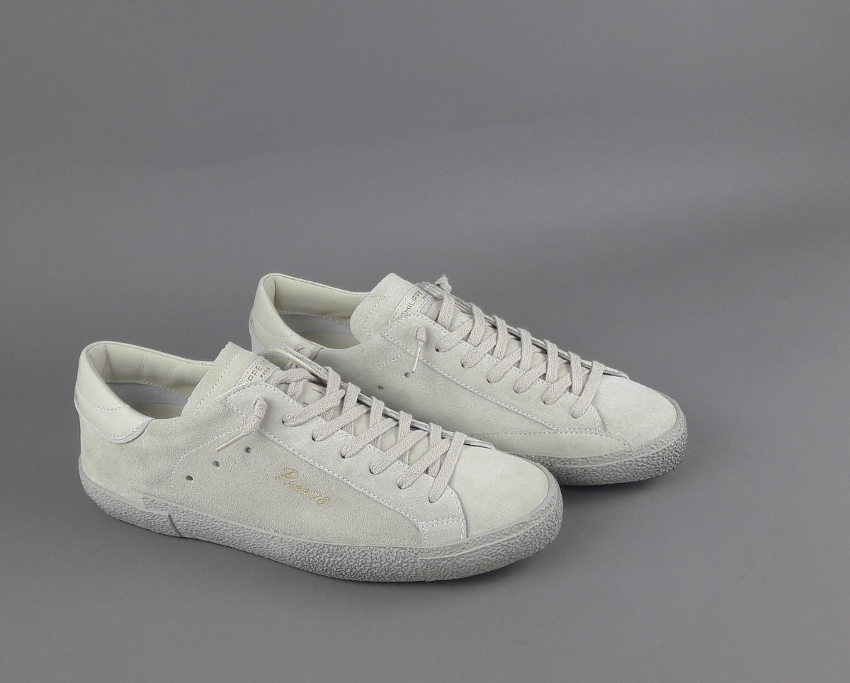 Philippe Model Sneakers Uomo Paris x Camoscio Ghiaccio