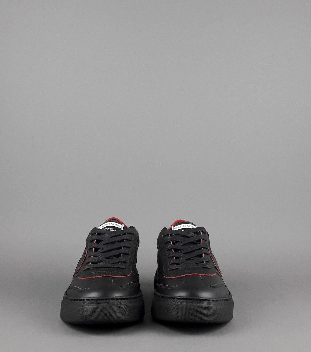 Philippe Model Sneakers Uomo Temple Pelle Nero