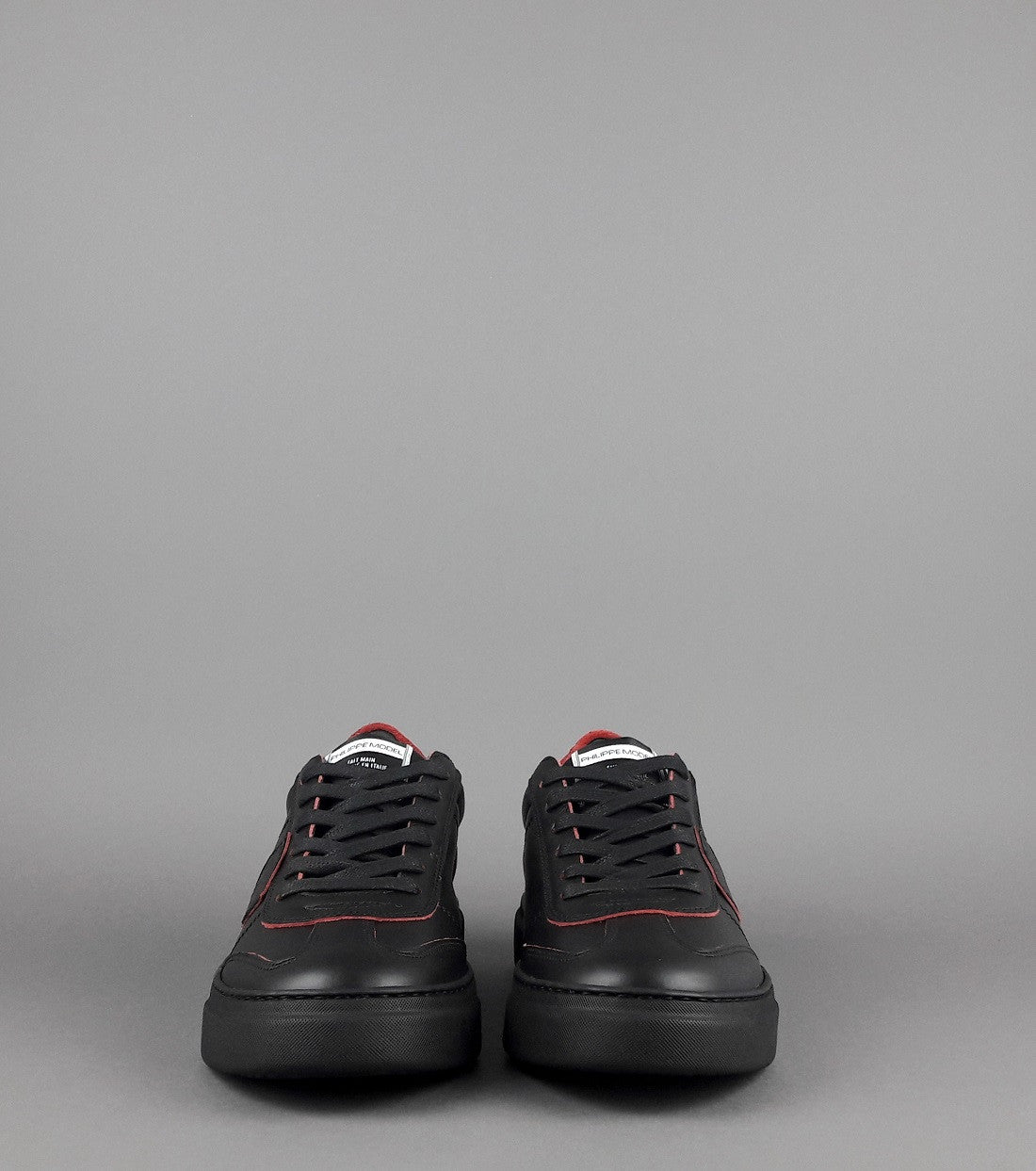 Philippe Model Sneakers Uomo Temple Pelle Nero
