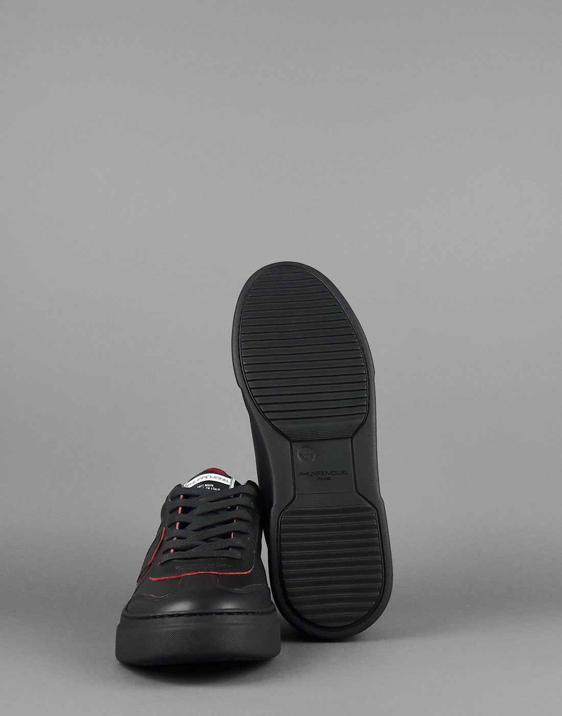 Philippe Model Sneakers Uomo Temple Pelle Nero