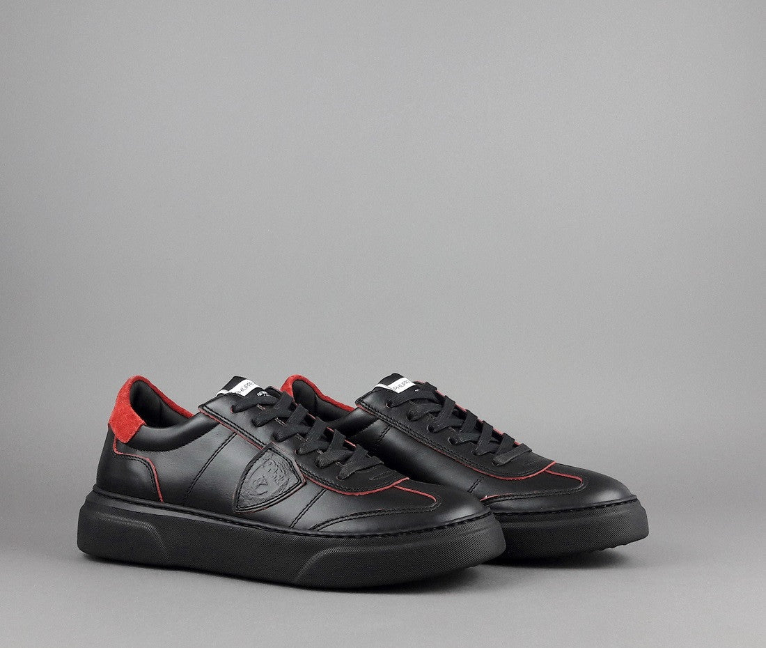 Philippe Model Sneakers Uomo Temple Pelle Nero