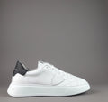 Philippe Model Temple Uomo Pelle Bianco Spoiler Nero