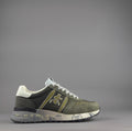 Premiata Sneakers Uomo Lander Camoscio Tela Verde Militare
