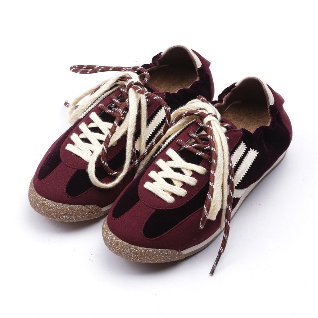 Puraai Sneakers Donna Camoscio Vegan Wine
