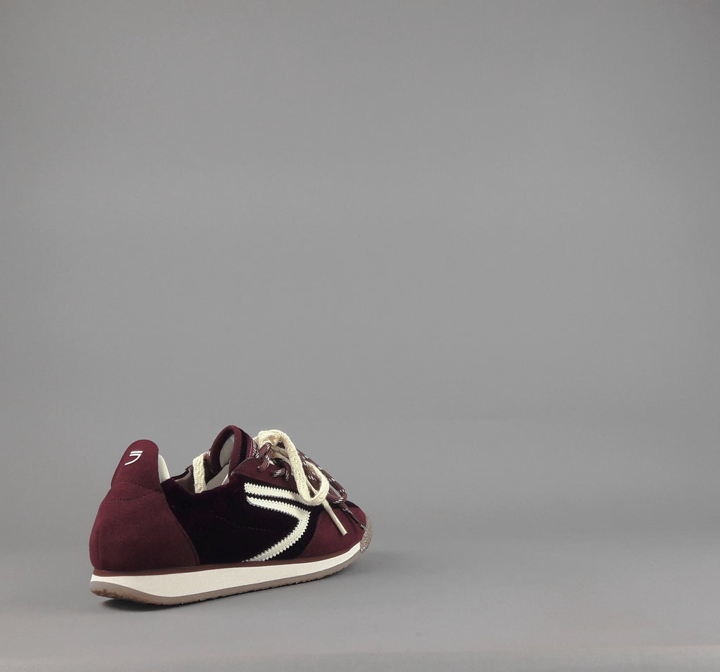 Puraai Sneakers Donna Camoscio Vegan Wine