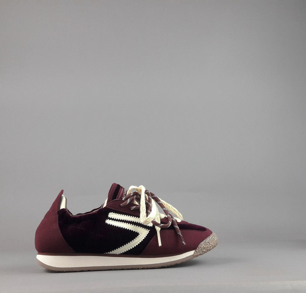 Puraai Sneakers Donna Camoscio Vegan Wine