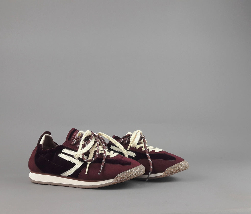 Puraai Sneakers Donna Camoscio Vegan Wine