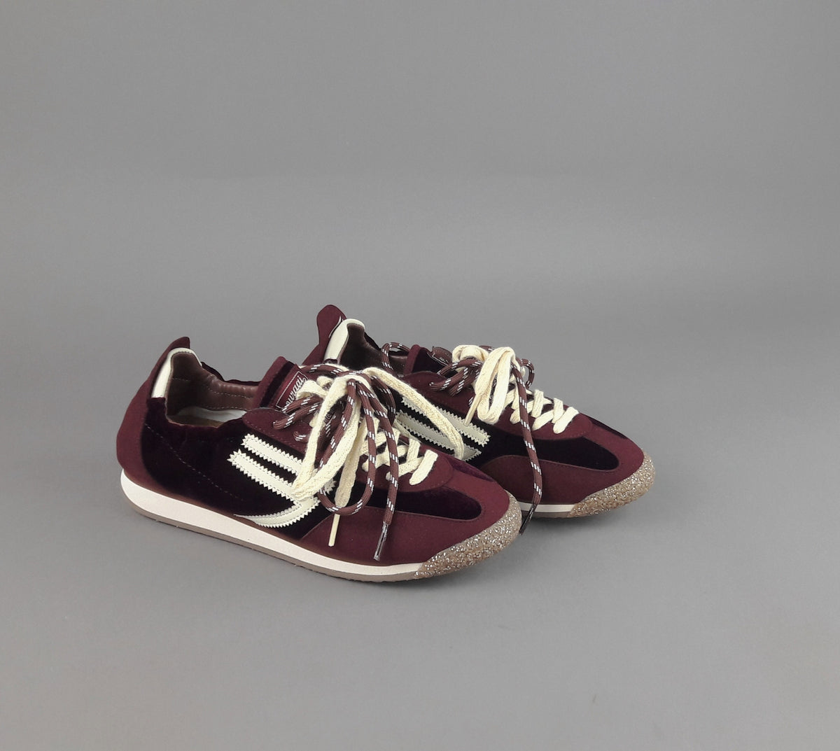 Puraai Sneakers Donna Camoscio Vegan Wine