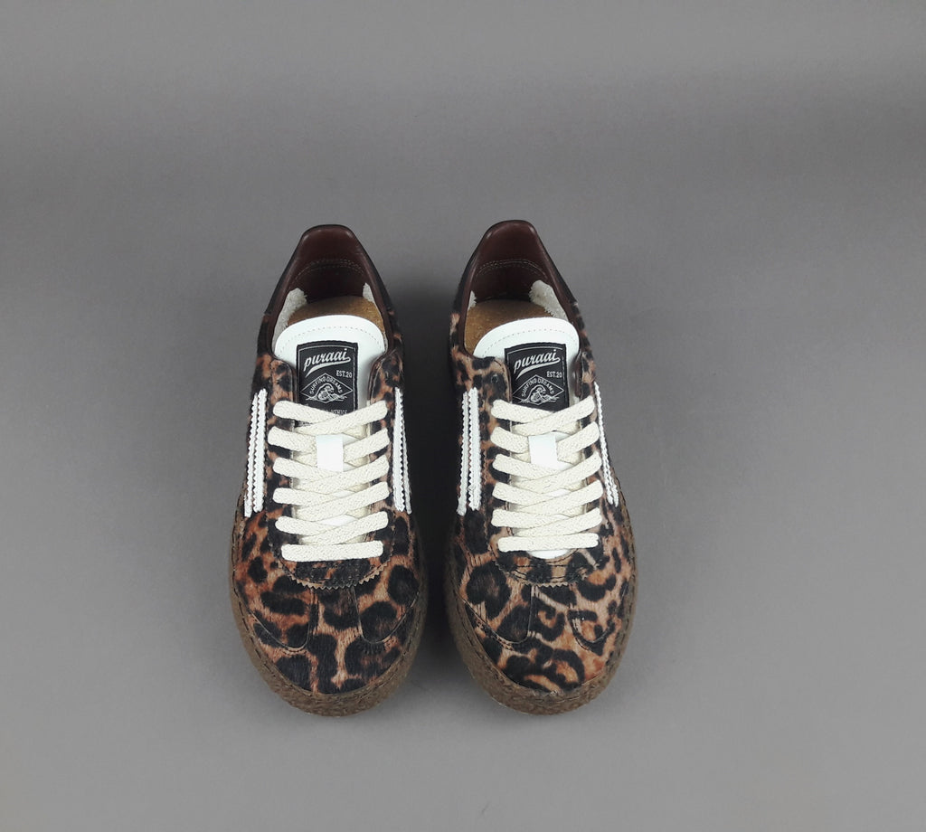 Puraai Sneakers Donna Tessuto Vegan Animalier
