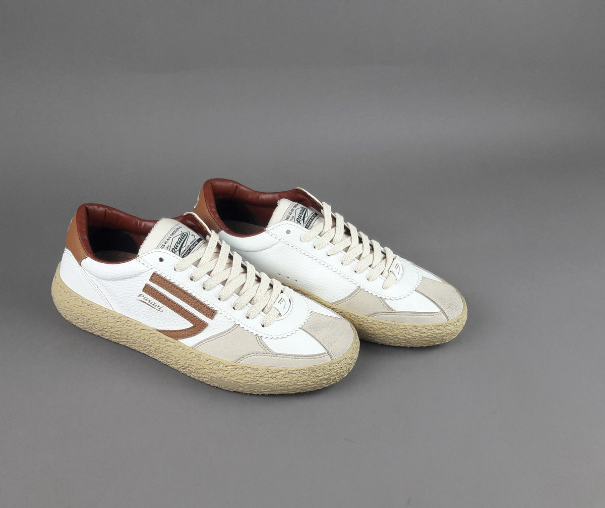 Puraai Sneakers Uomo Pelle Bianco