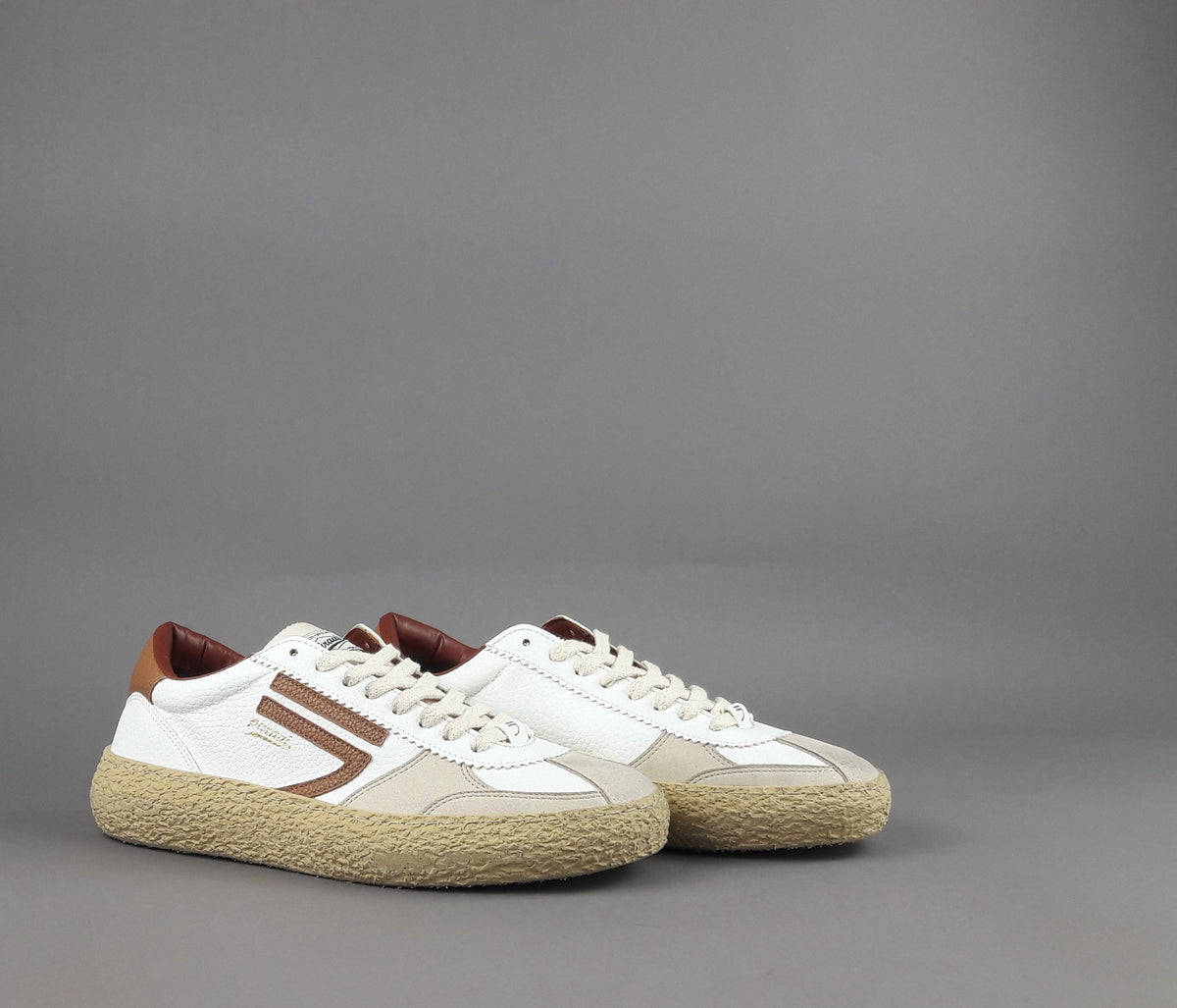 Puraai Sneakers Uomo Pelle Bianco