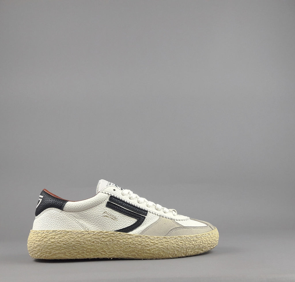 Puraai Sneakers Uomo Pelle Vegan Bianco Opaco