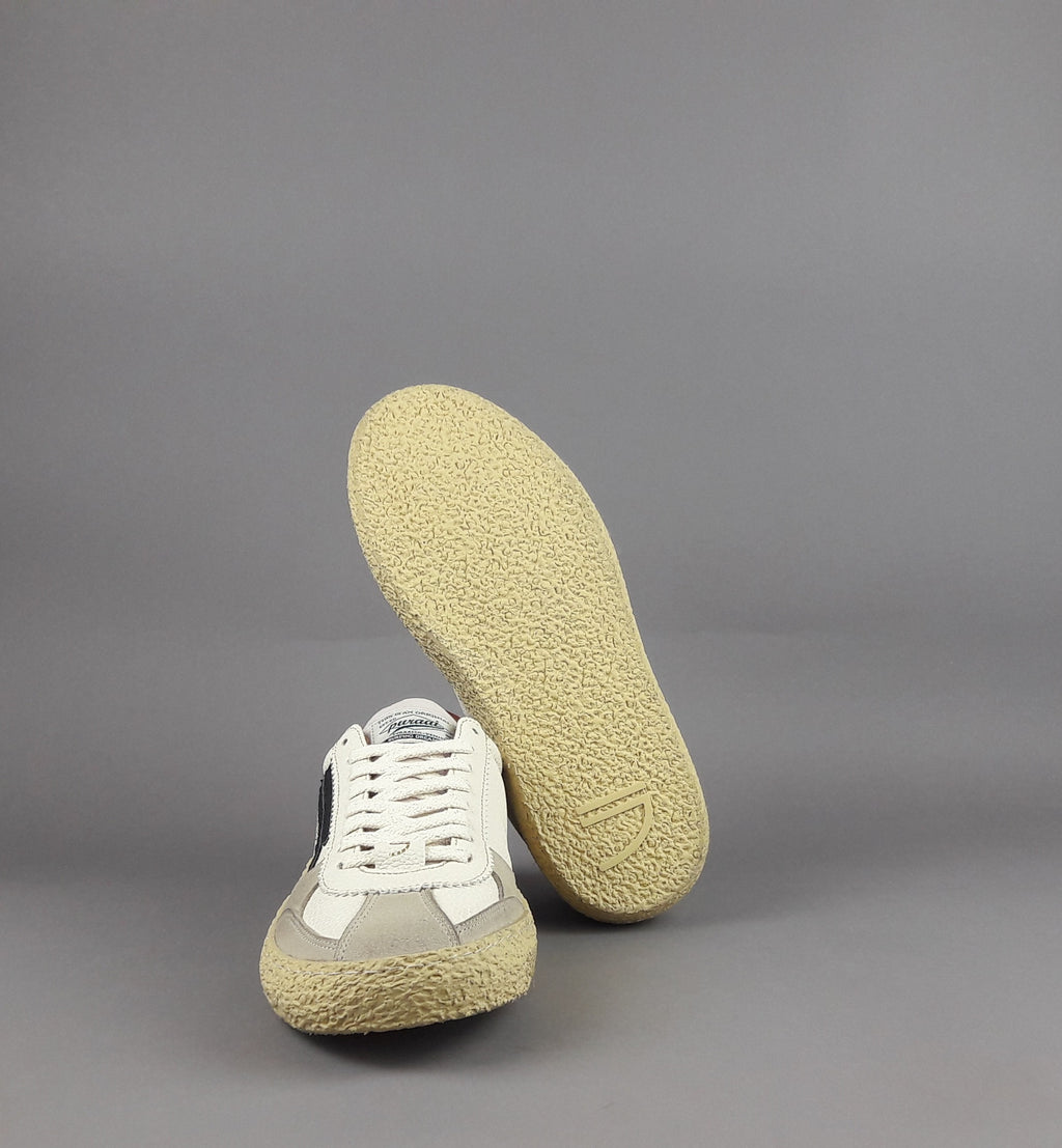 Puraai Sneakers Uomo Pelle Vegan Bianco Opaco