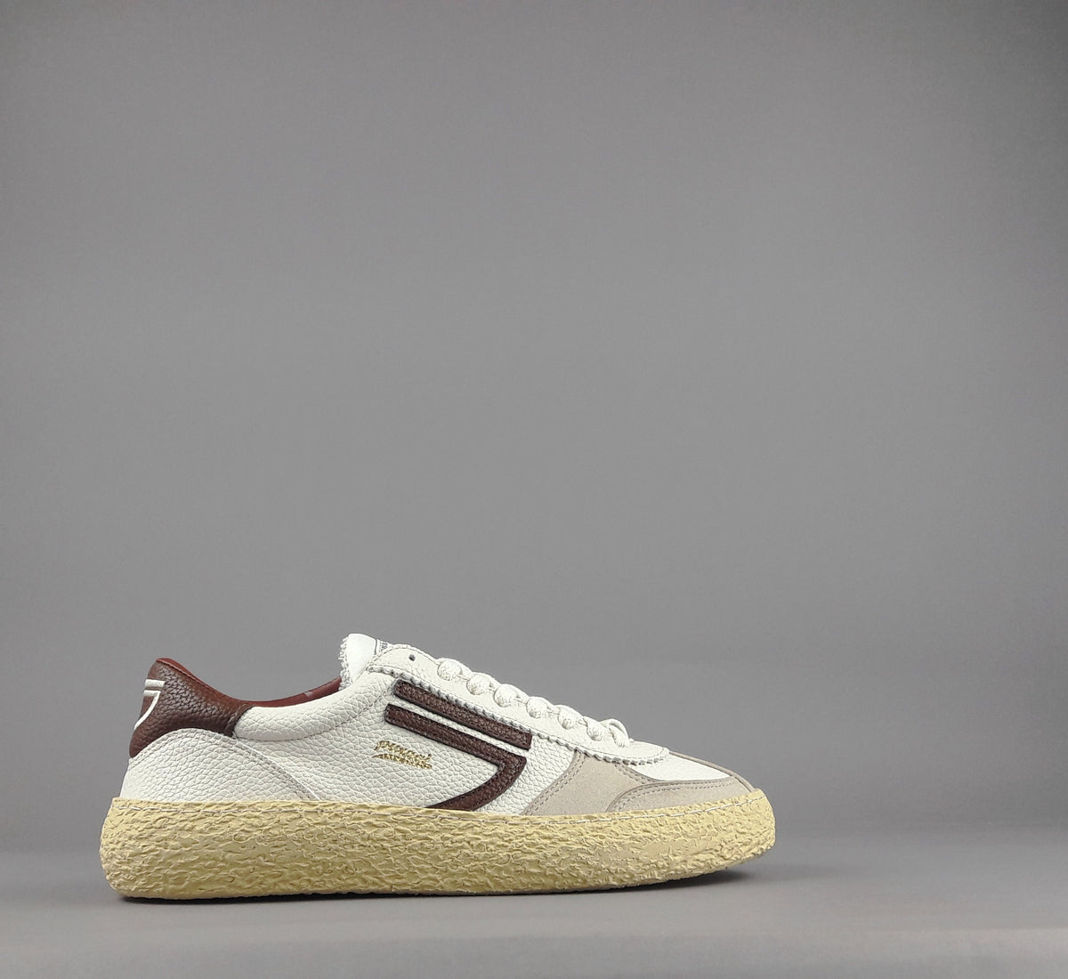 Puraai Sneakers Uomo Pelle Vegan Bianco Opaco