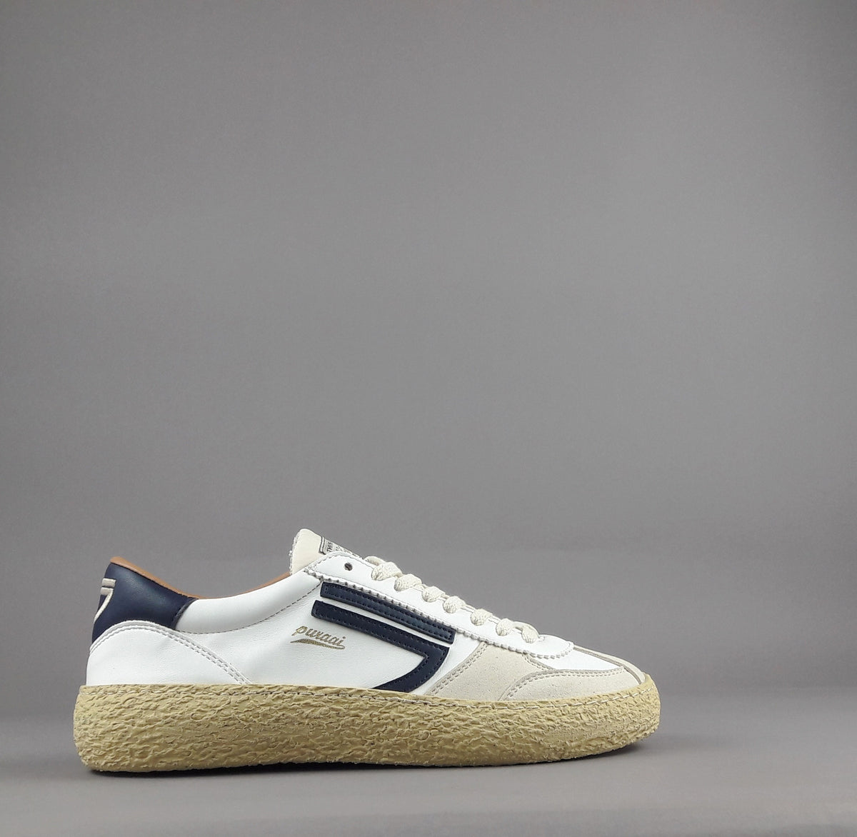 Puraai Sneakers Uomo Pelle Vegan Bianco
