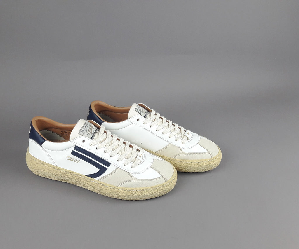 Puraai Sneakers Uomo Pelle Vegan Bianco