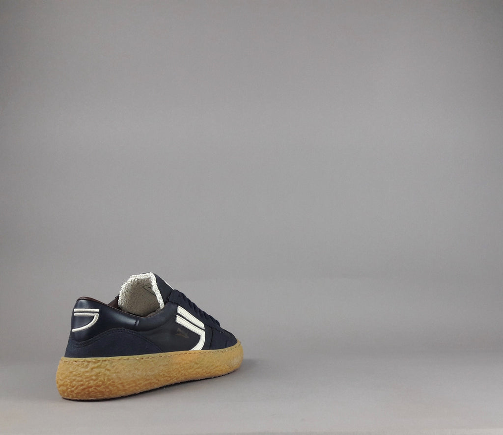 Puraai Sneakers Uomo Tessuto Vegan Blu Scuro
