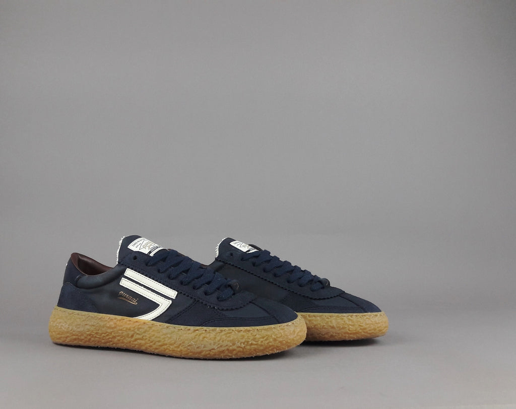 Puraai Sneakers Uomo Tessuto Vegan Blu Scuro