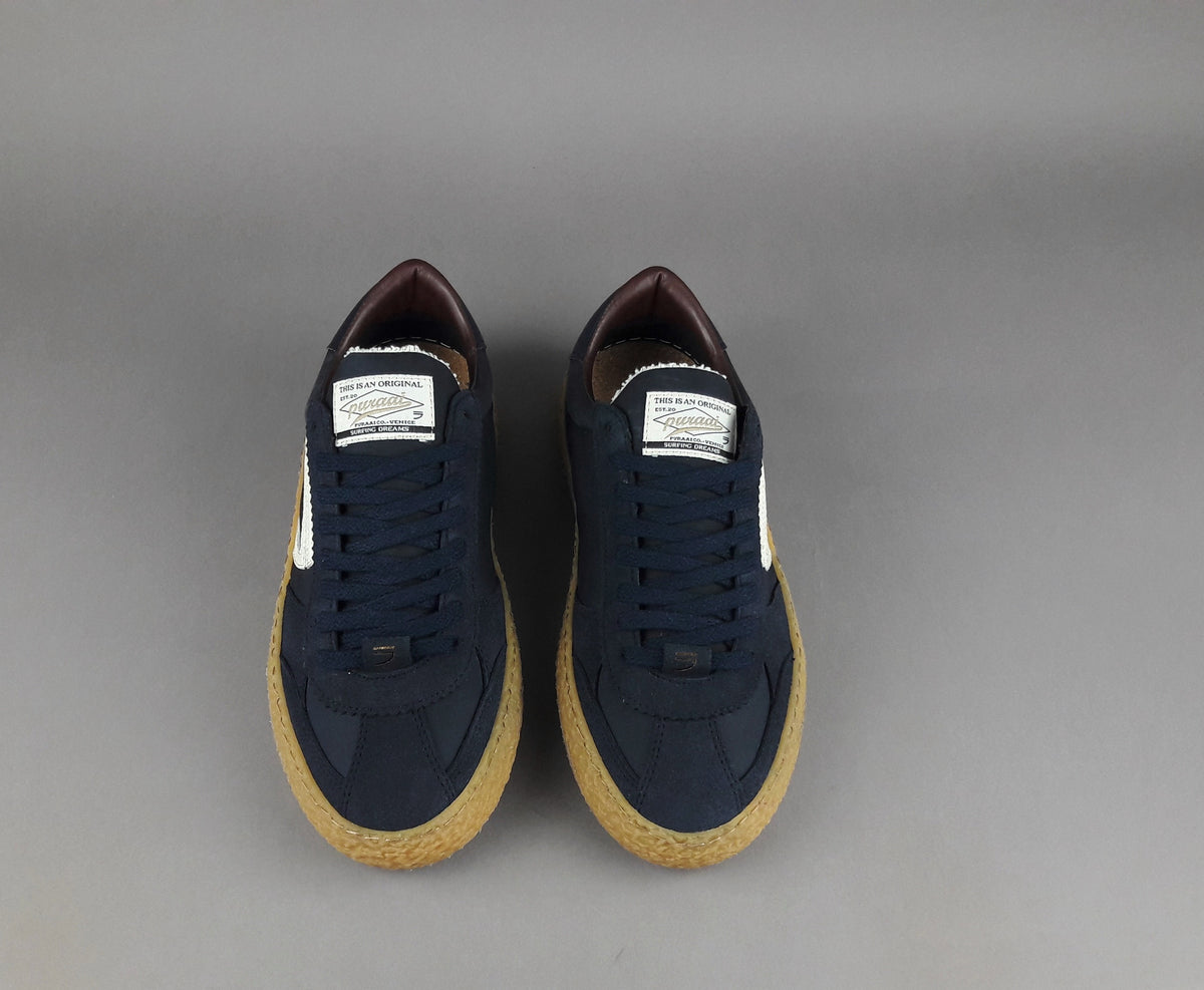 Puraai Sneakers Uomo Tessuto Vegan Blu Scuro