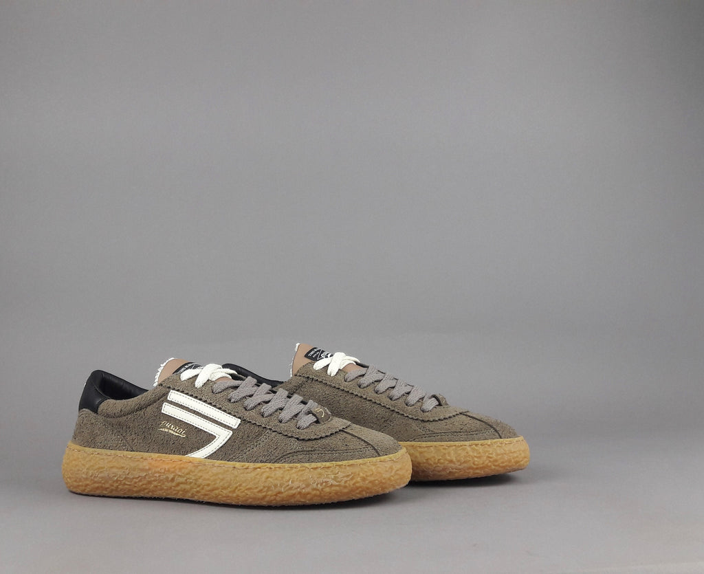 Puraai Sneakers Uomo Tessuto Vegan Talpa Scuro