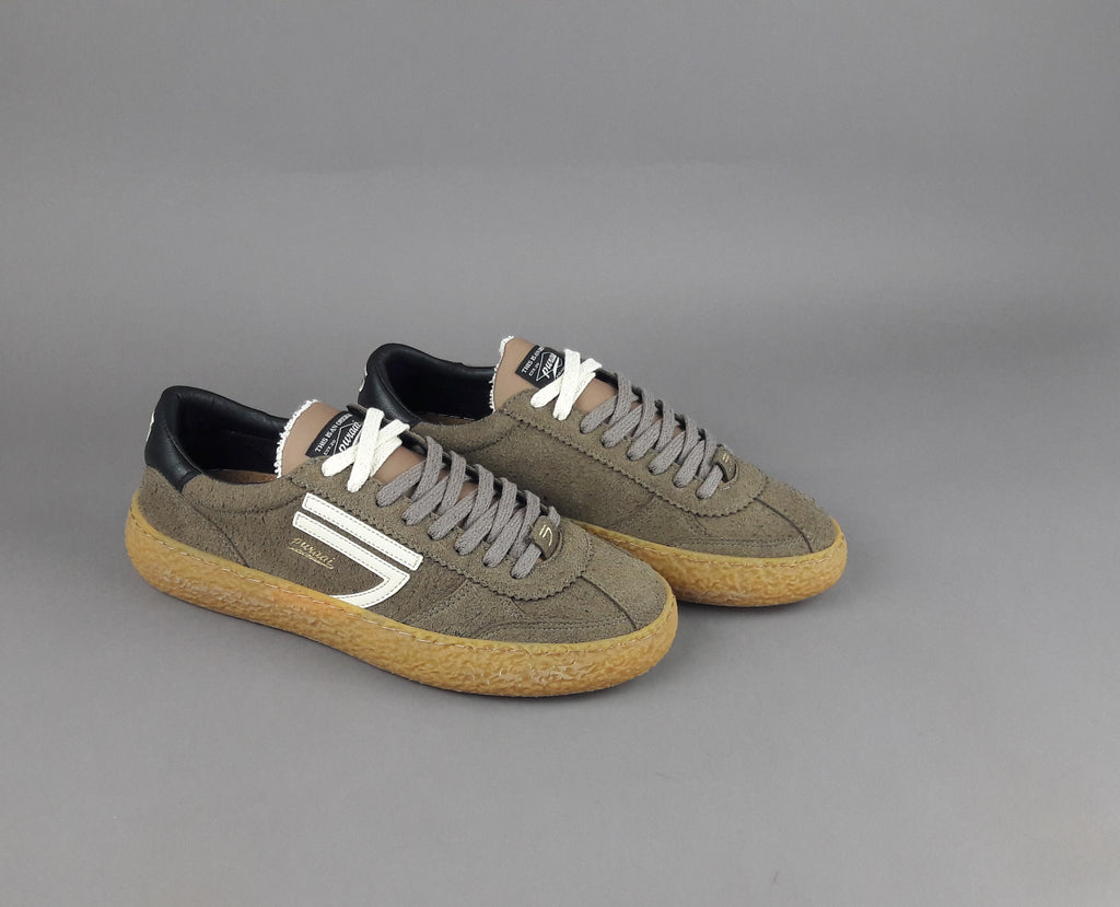 Puraai Sneakers Uomo Tessuto Vegan Talpa Scuro