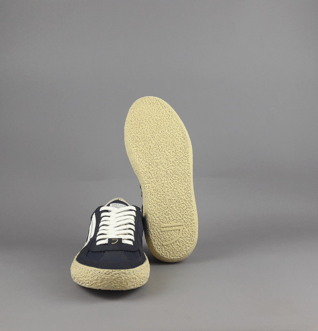 Puraai Sneakers Uomo Tessuto Vegan Tela Blu Scuro