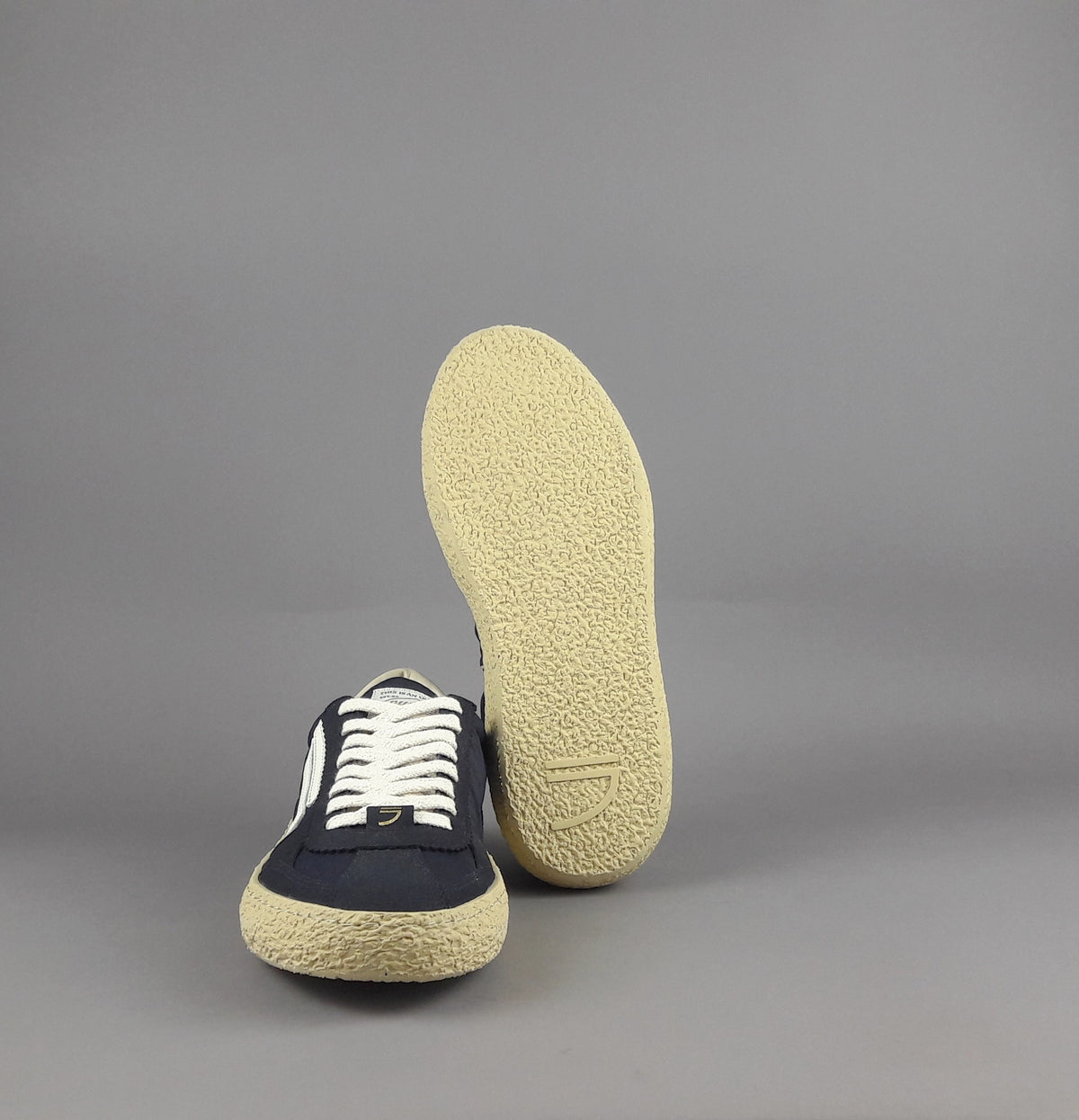 Puraai Sneakers Uomo Tessuto Vegan Tela Blu Scuro
