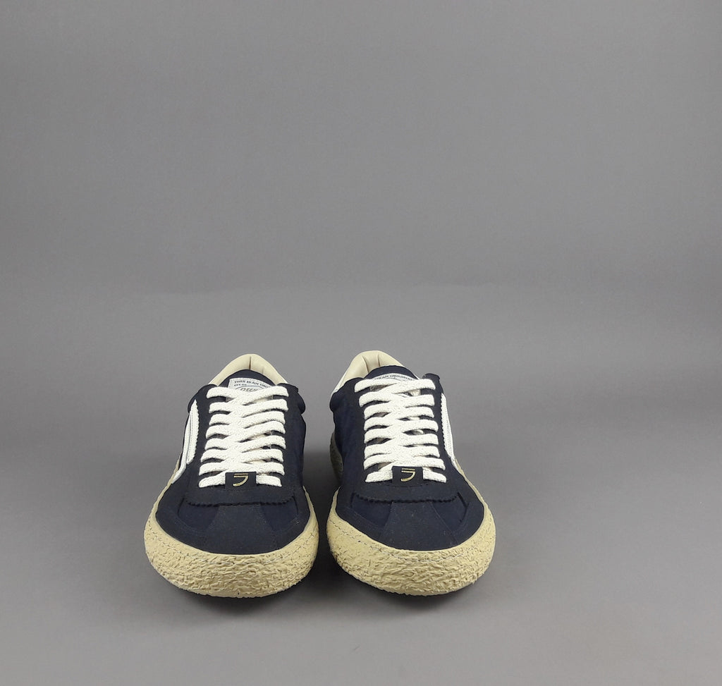Puraai Sneakers Uomo Tessuto Vegan Tela Blu Scuro