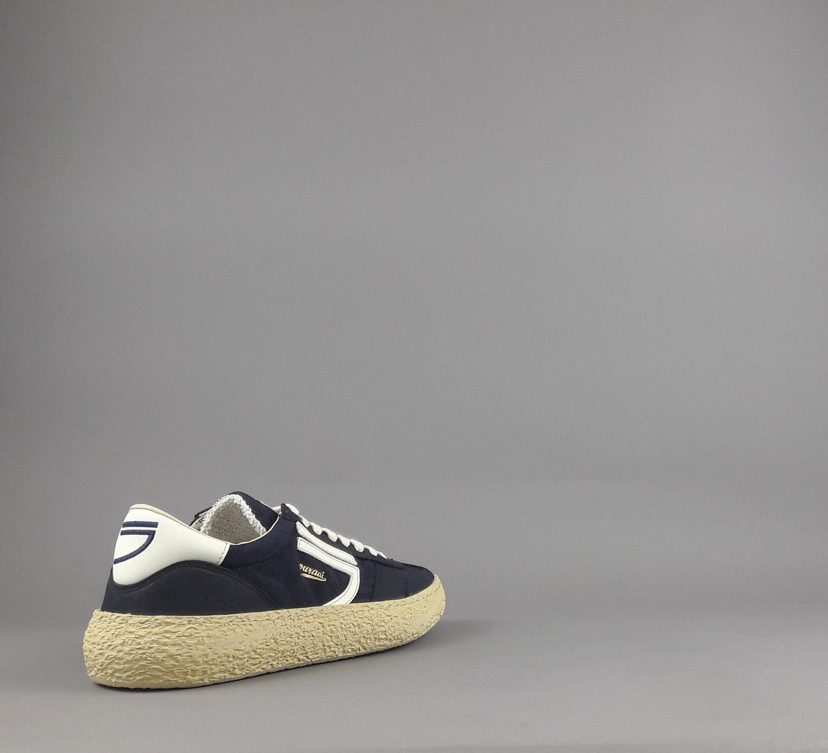 Puraai Sneakers Uomo Tessuto Vegan Tela Blu Scuro