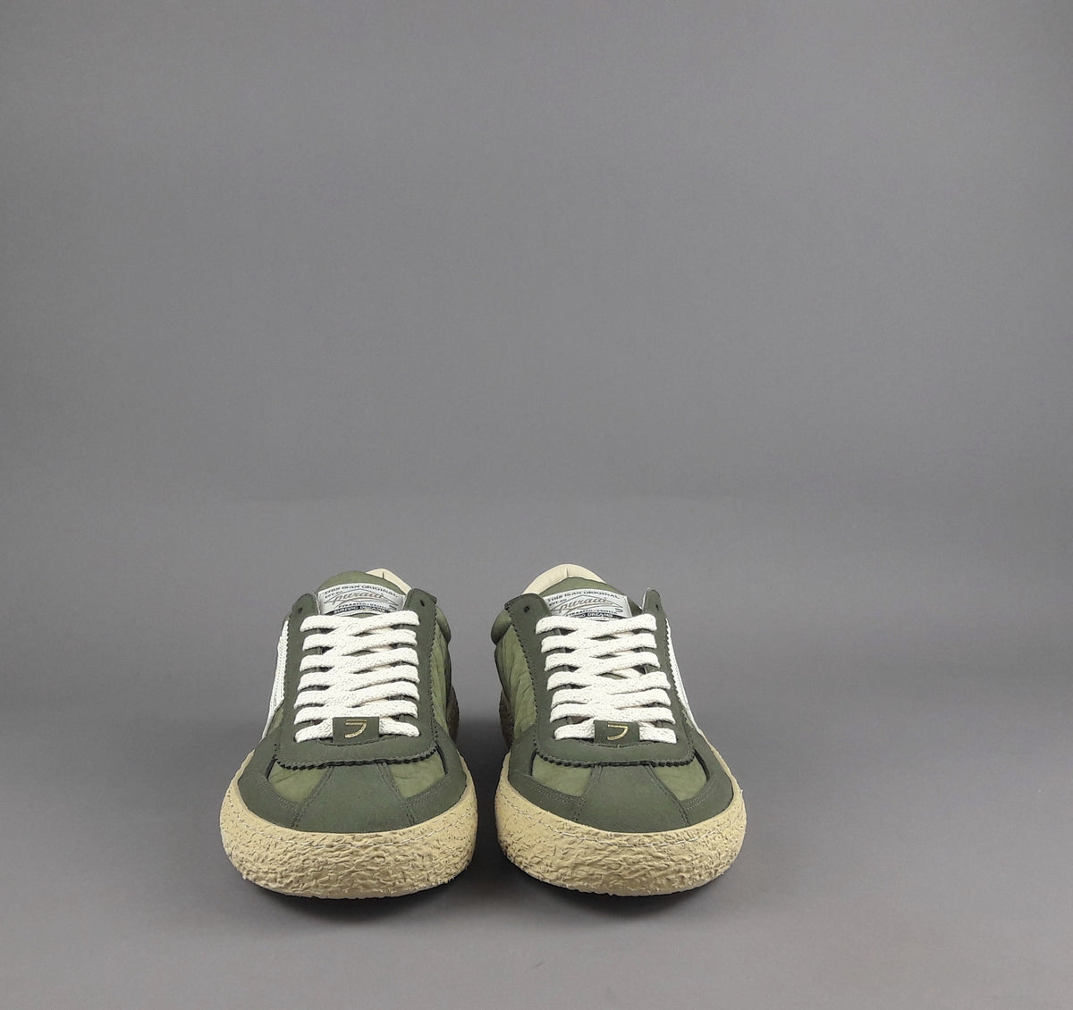 Puraai Sneakers Uomo Tessuto Vegan Tela Verde Militare