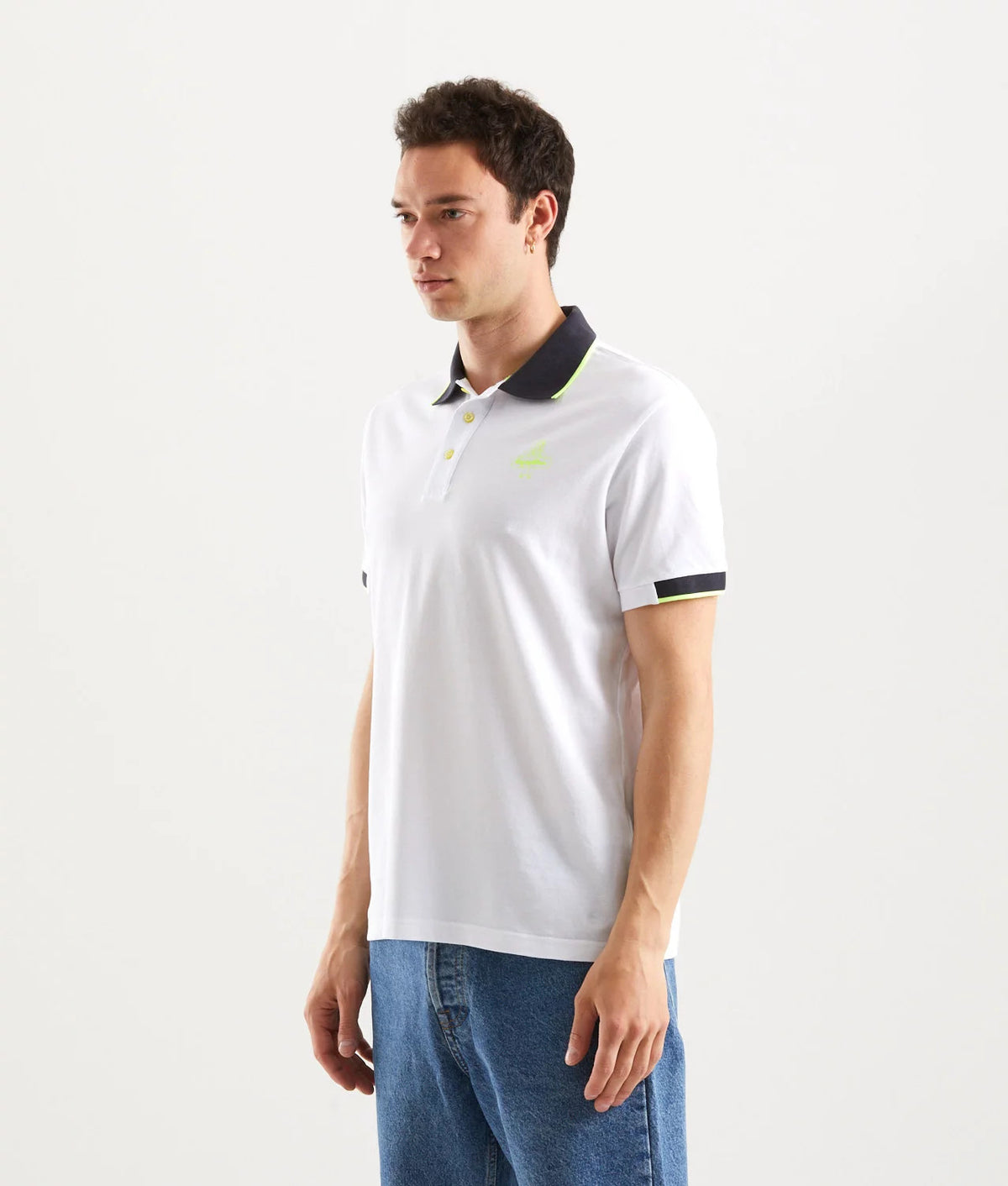 Refrigiwear Polo Uomo Beat Cotone Bianco