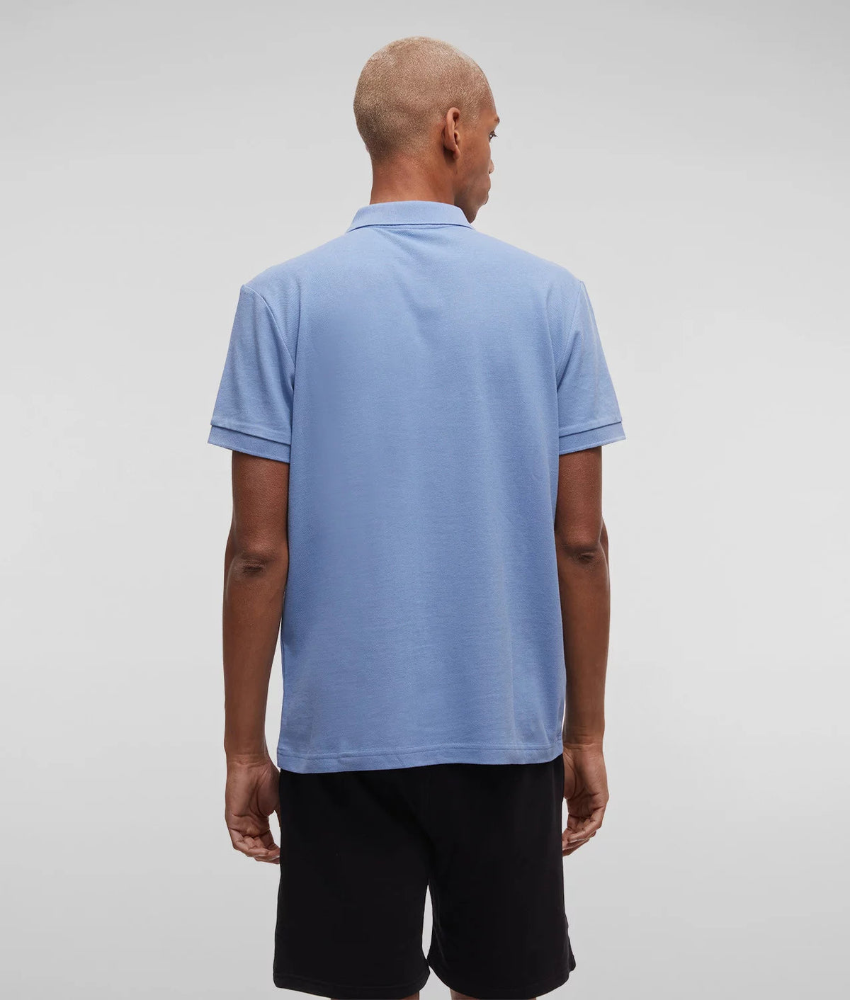 Refrigiwear Polo Uomo Pull Cotone Azzurro Ceruleo